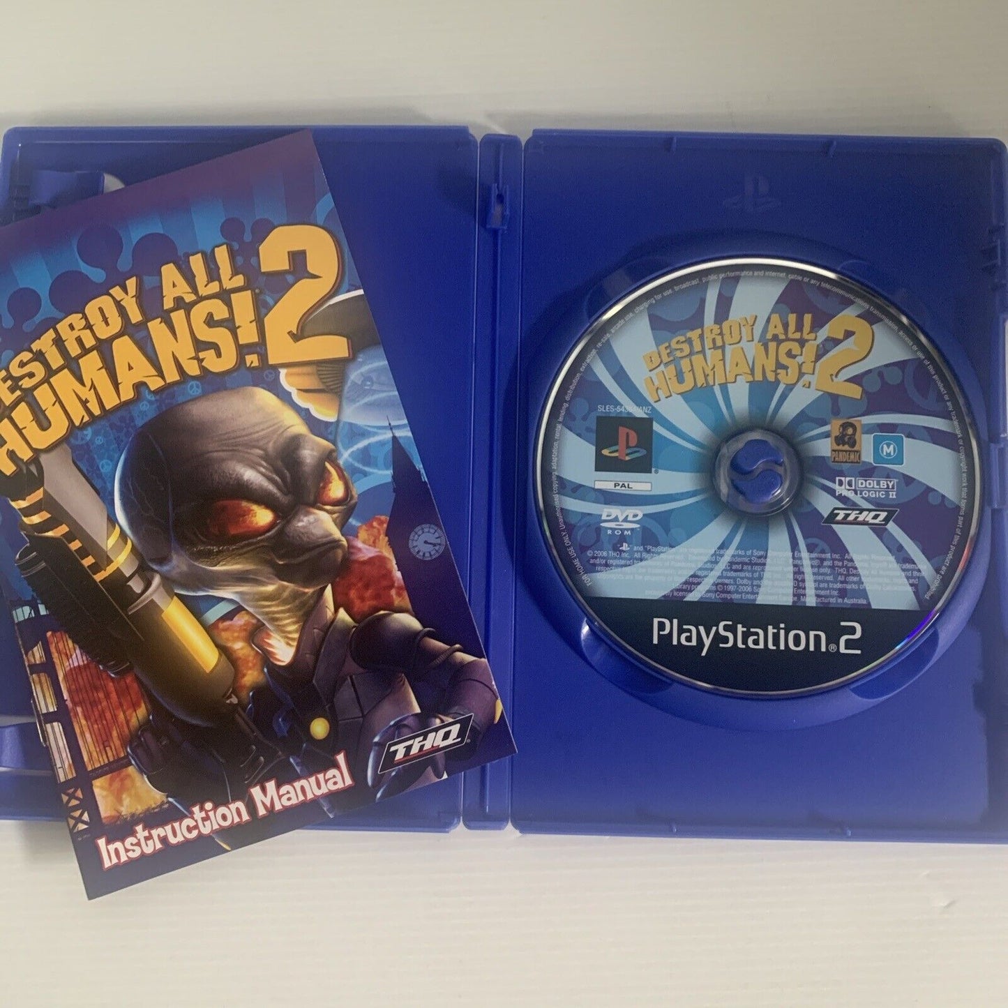 Destroy All Humans 2 PlayStation 2 PS2 Game