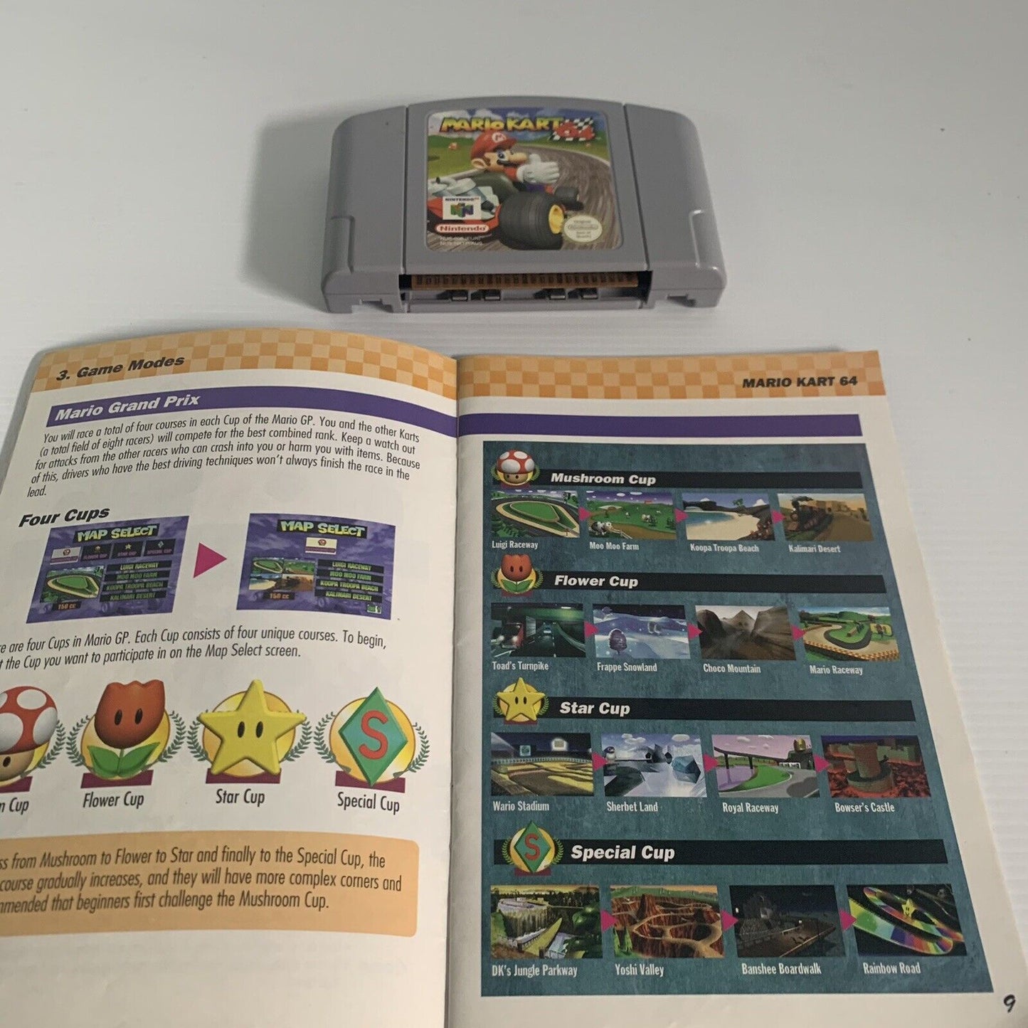 Mario Kart 64 Game Nintendo 64 N64