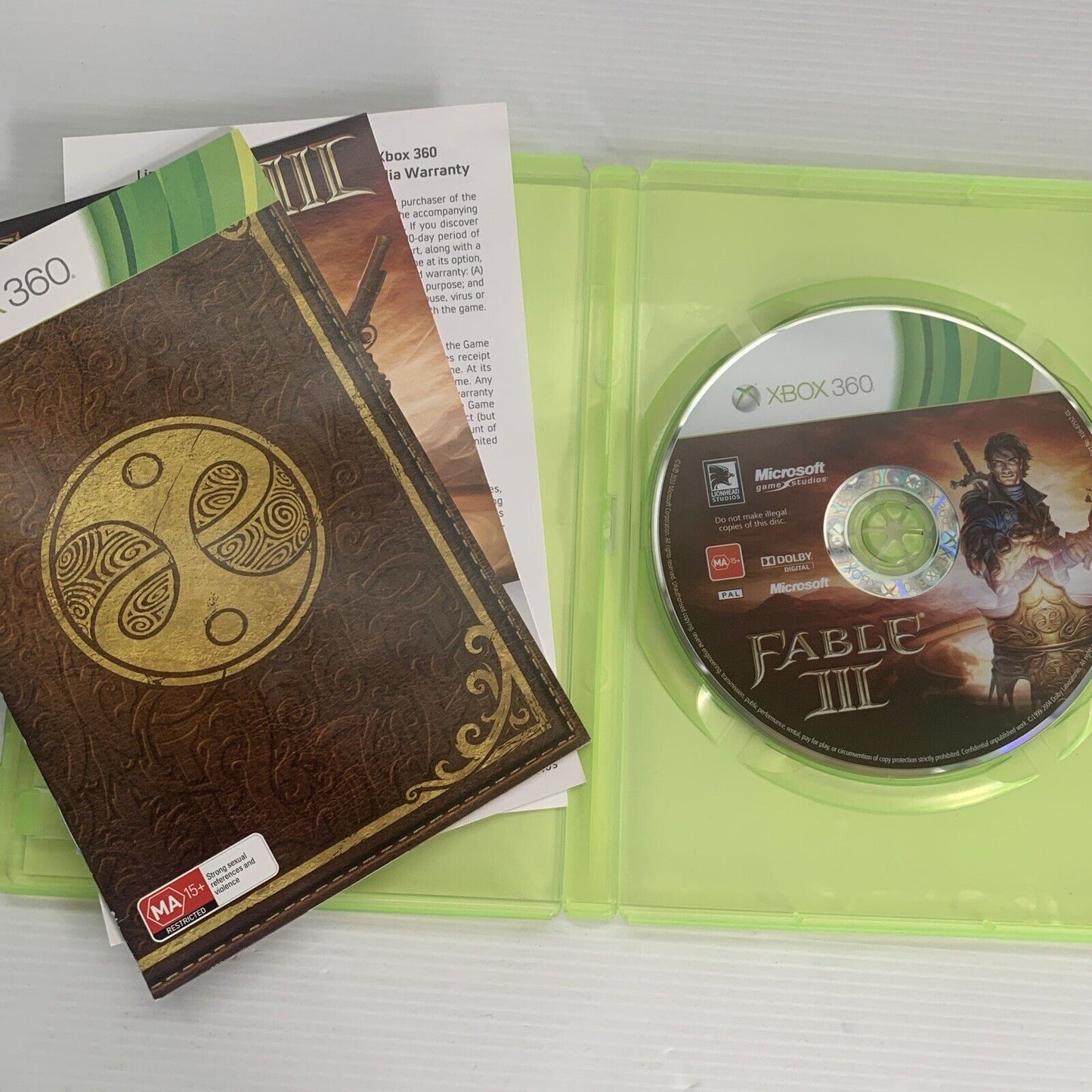 Fable III 3 Xbox 360 Game