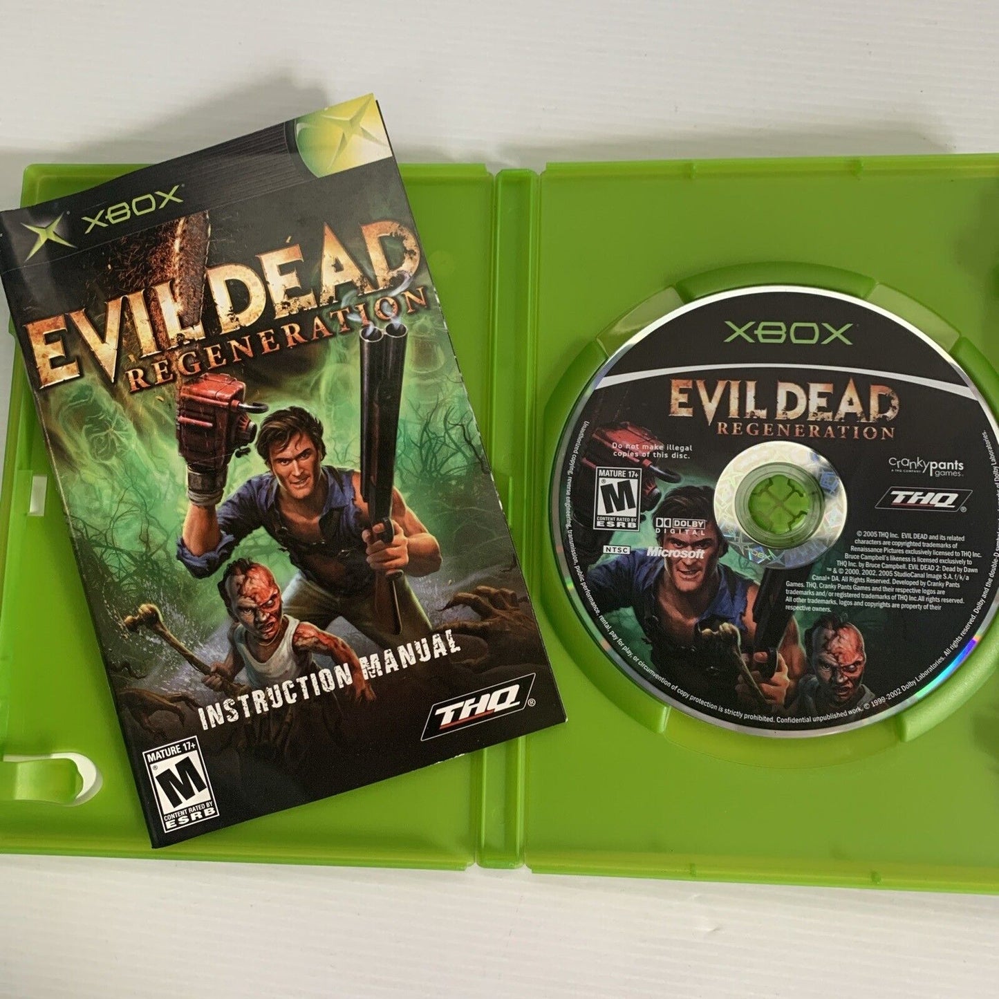 Evil Dead Regeneration Xbox Original Game NTSC