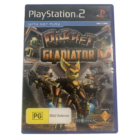 Ratchet Gladiator PlayStation 2 PS2 Game