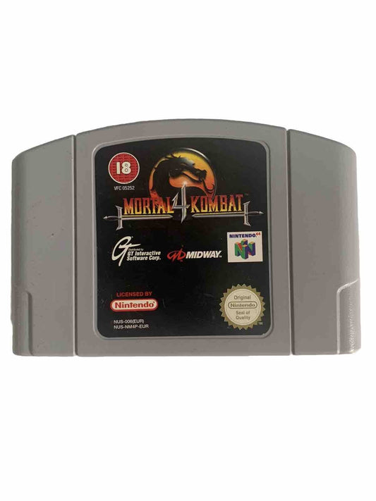 Mortal Kombat 4 Nintendo N64 Game