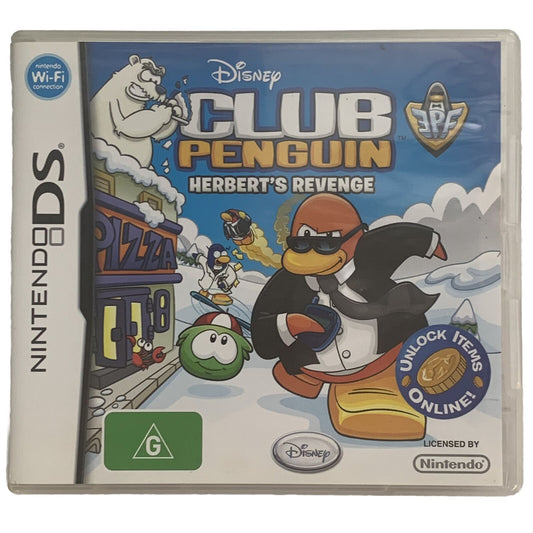 Disney Club Penguin Herbert's Revenge Nintendo DS Game