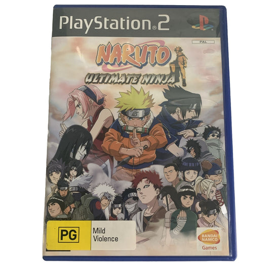 Naruto Ultimate Ninja PlayStation 2 PS2 Game