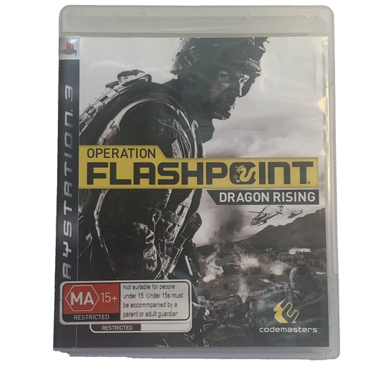 Operation Flashpoint Dragon Rising PlayStation 3 PS3 Game