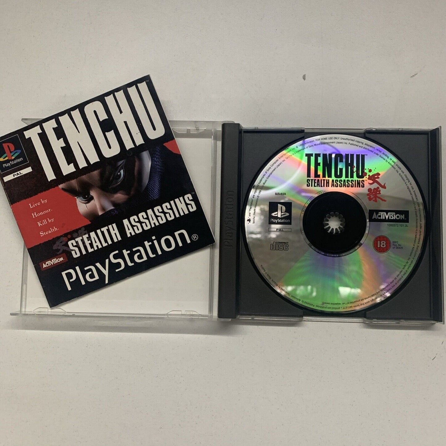 Tenchu: Stealth Assassins PlayStation One PS1 Game