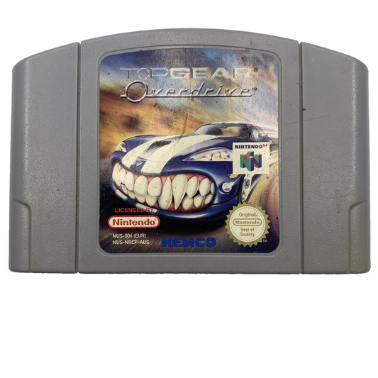 Top Gear Overdrive Nintendo 64 N64