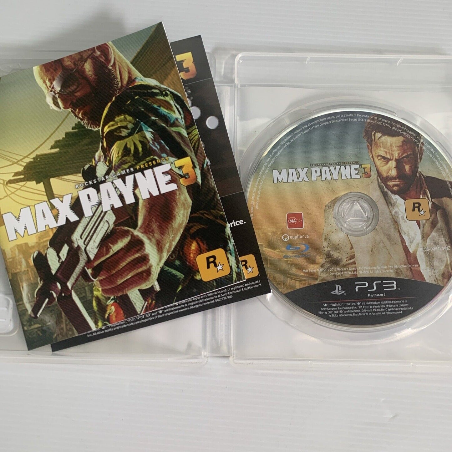 Max Payne 3 PlayStation 3 PS3 Game