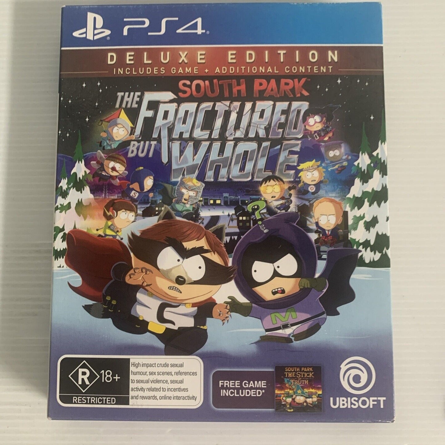 South Park The Fractured But Whole DELUXE EDITION PlayStation 4 PS4 Game