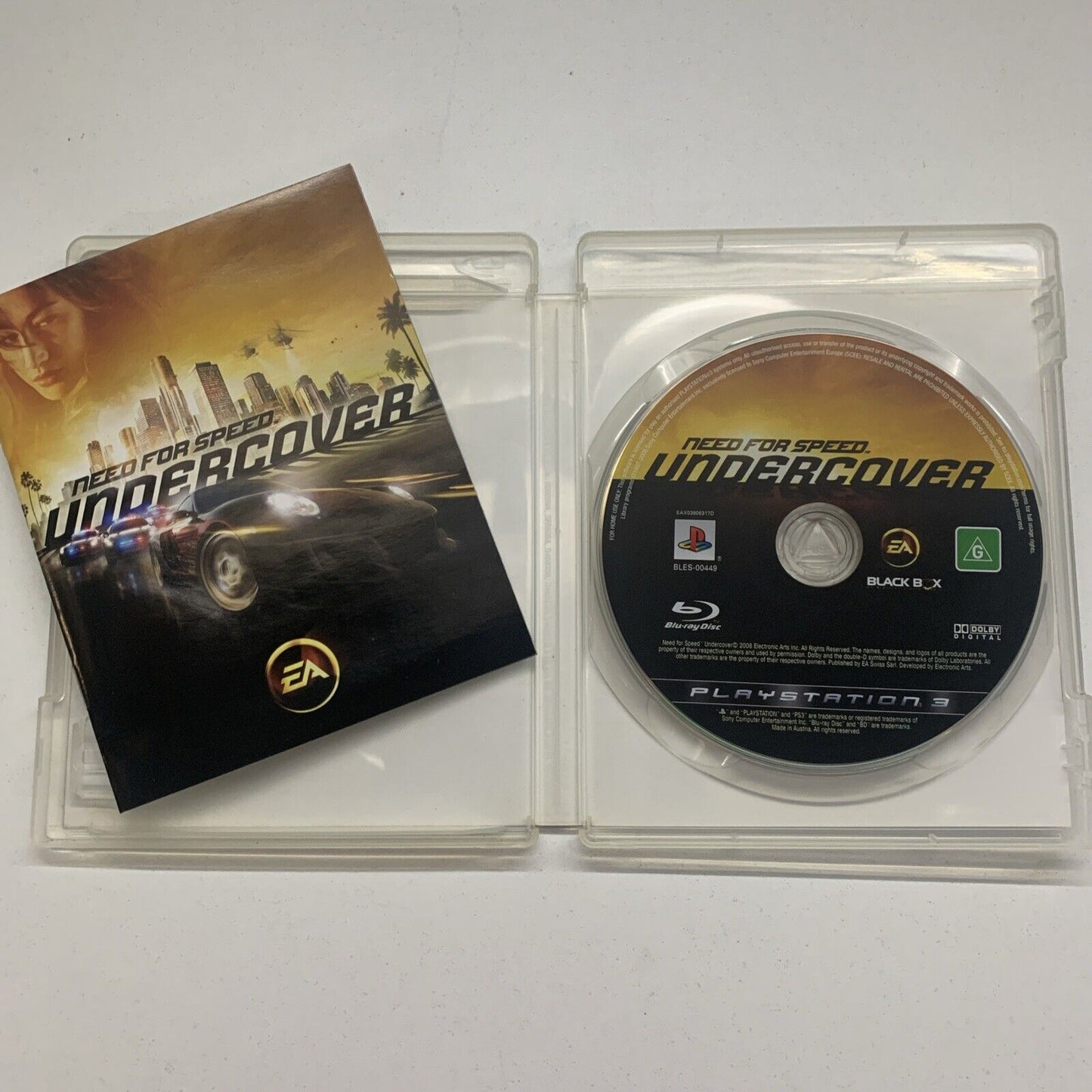 Need for Speed Undercover PlayStation 3 PS3 Game
