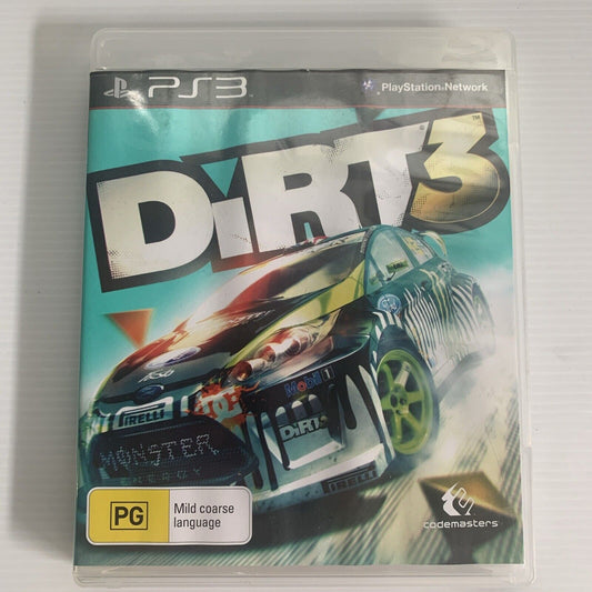 Dirt 3 PlayStation 3 PS3 Game