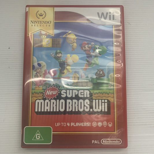 New Super Mario Bros Wii Nintendo Wii Game