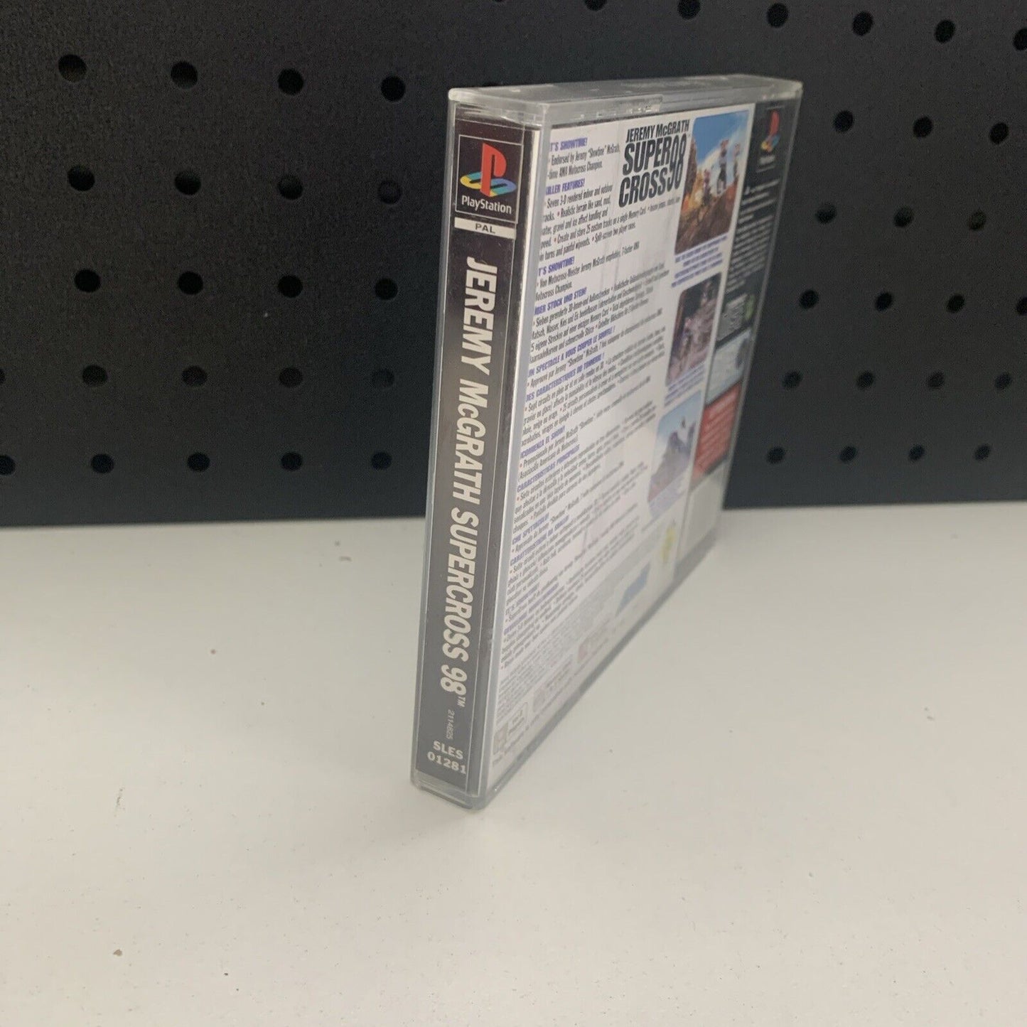 Jeremy McGrath Super Cross 98 PlayStation One PS1 Game