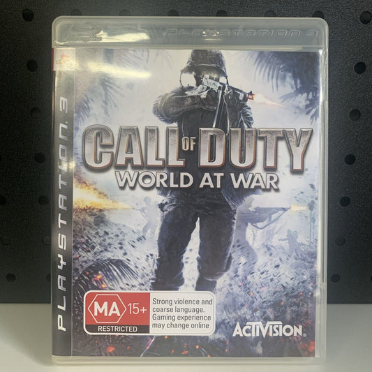 Call of Duty World at War PlayStation 3 PS3 Game