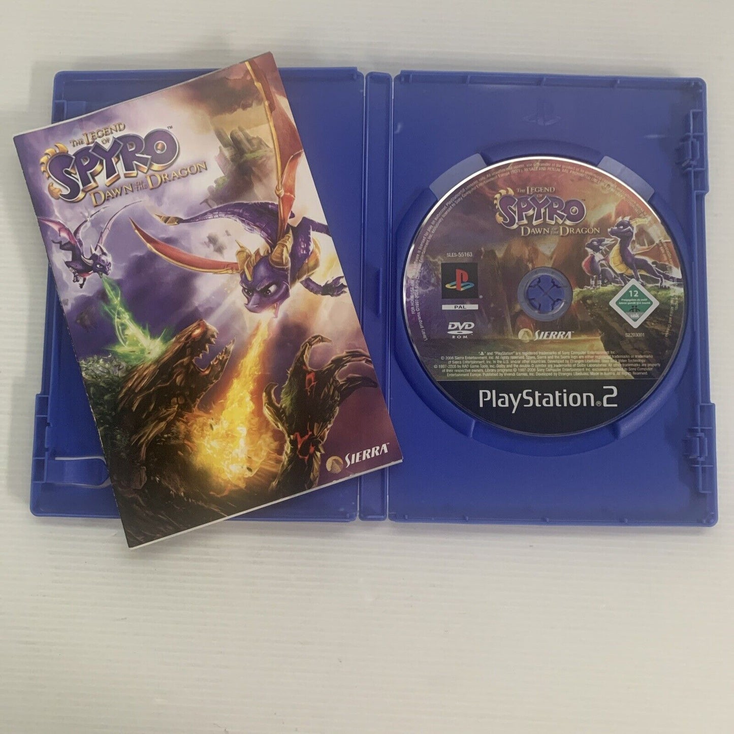 The Legend of Spyro Dawn of the Dragon PlayStation 2 PS2 Game