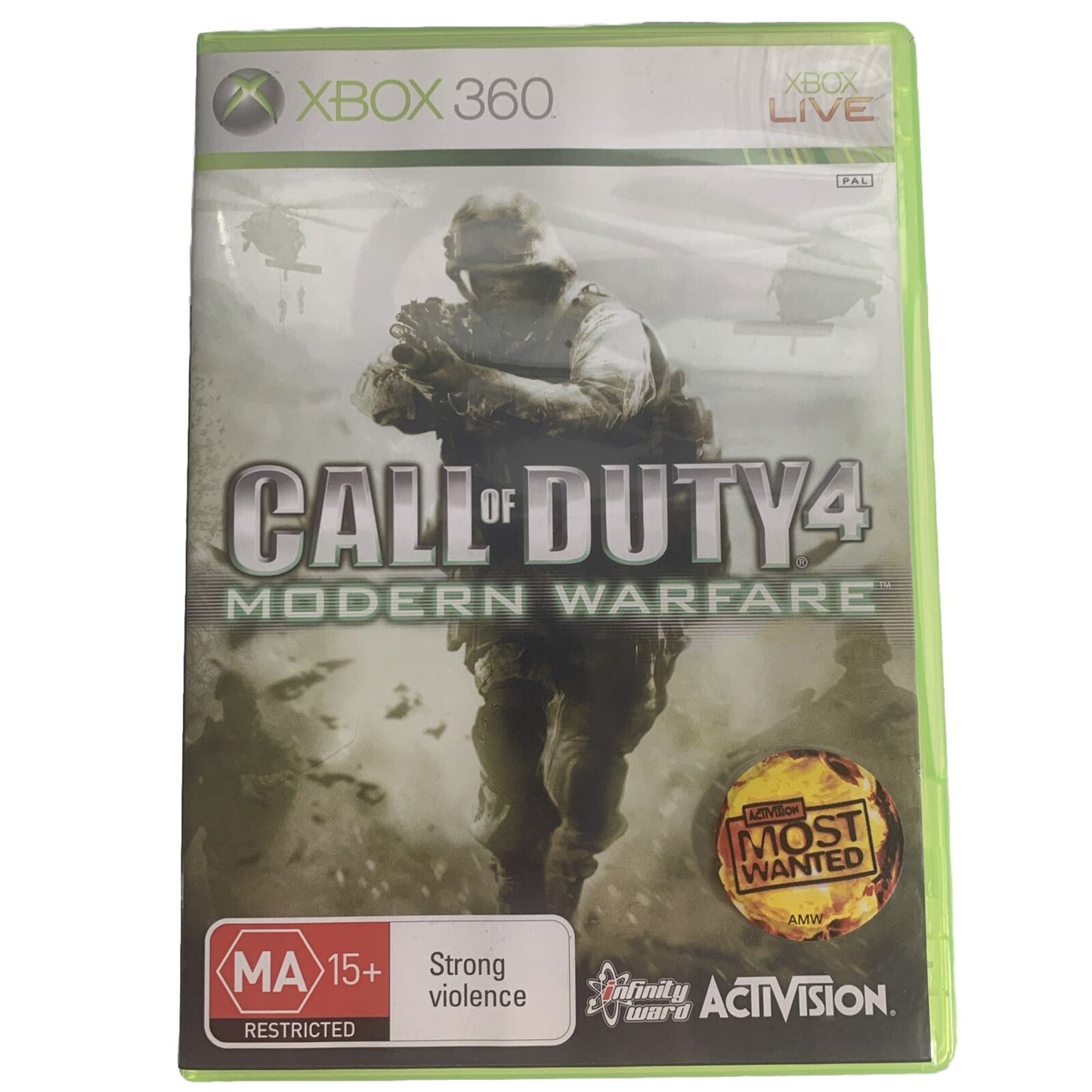 Call of Duty 4 Modern Warfare Xbox 360 Game