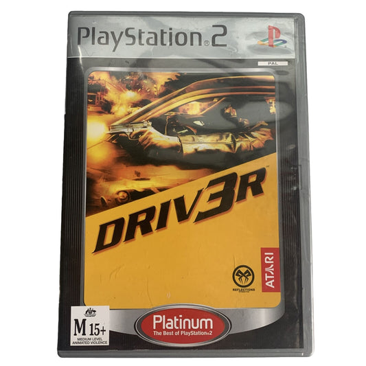 DRIV3R Driver 3 PlayStation 2 PS2 Game