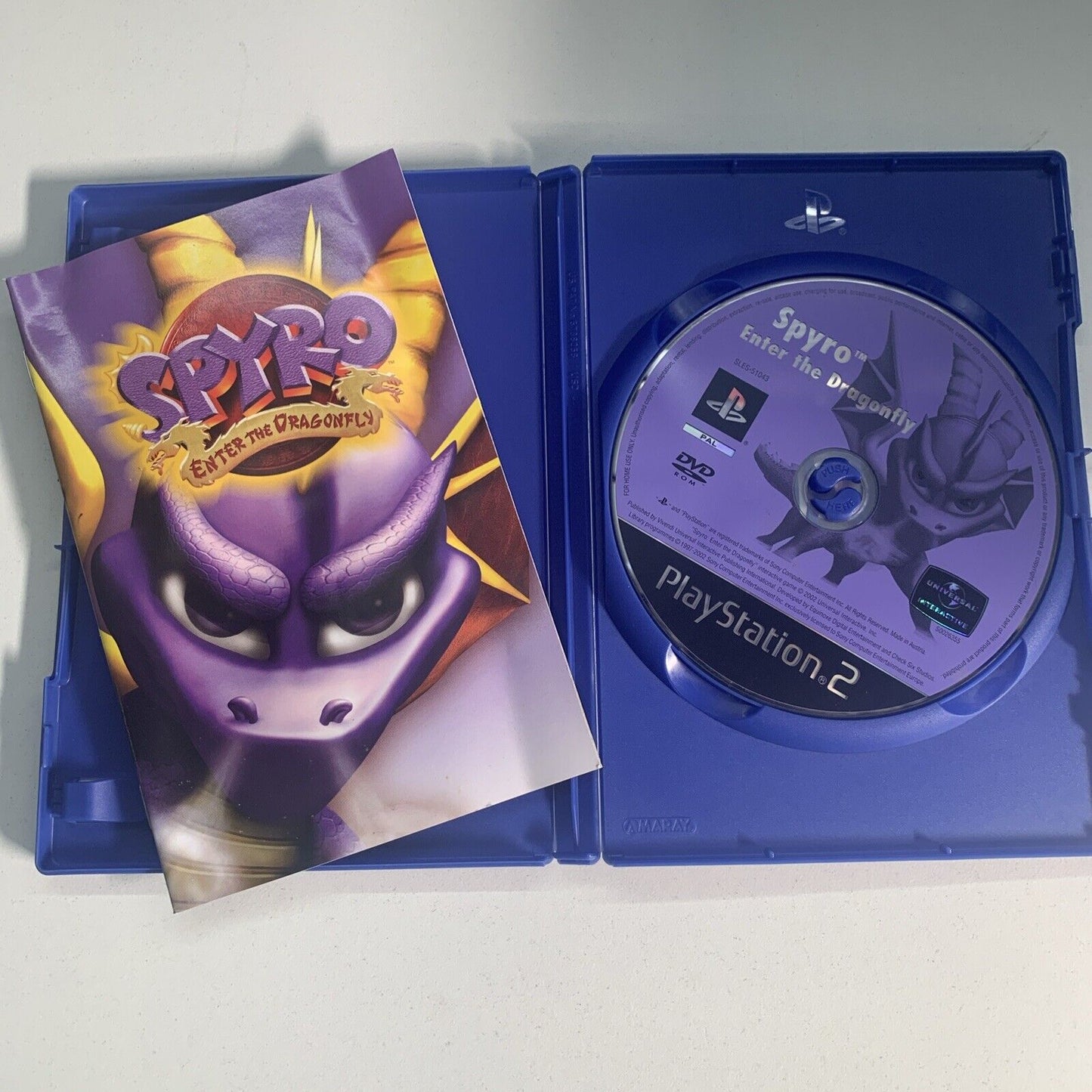 Spyro Enter the Dragonfly PlayStation 2 PS2 Game
