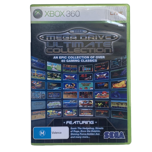 Sega Mega Drive Ultimate Collection Xbox 360 Game