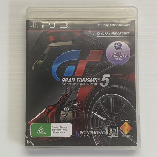 Gran Turismo 5 Game PlayStation 3 PS3 Game