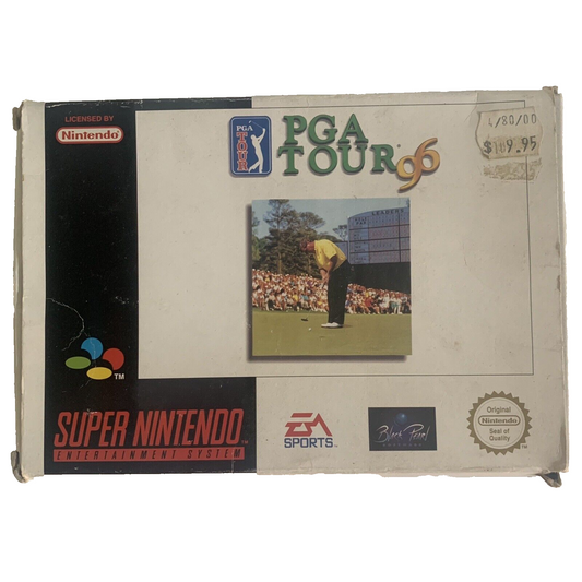 PGA Tour 96 Nintendo SNES CIB