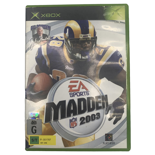 Madden NFL 2003 Xbox Original