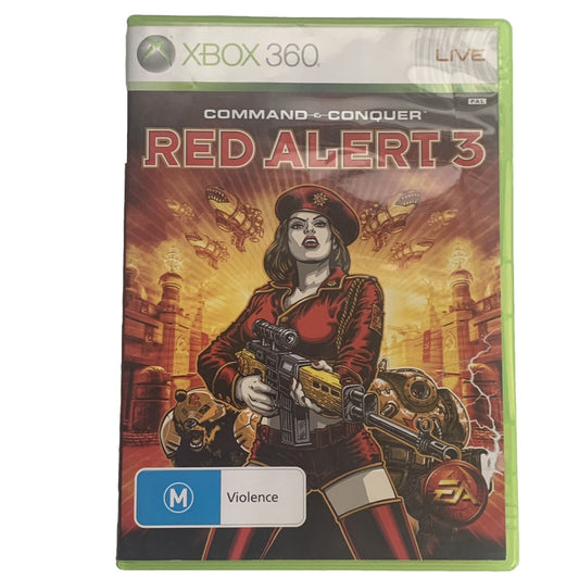 Command & Conquer Red Alert 3 Xbox 360 Game