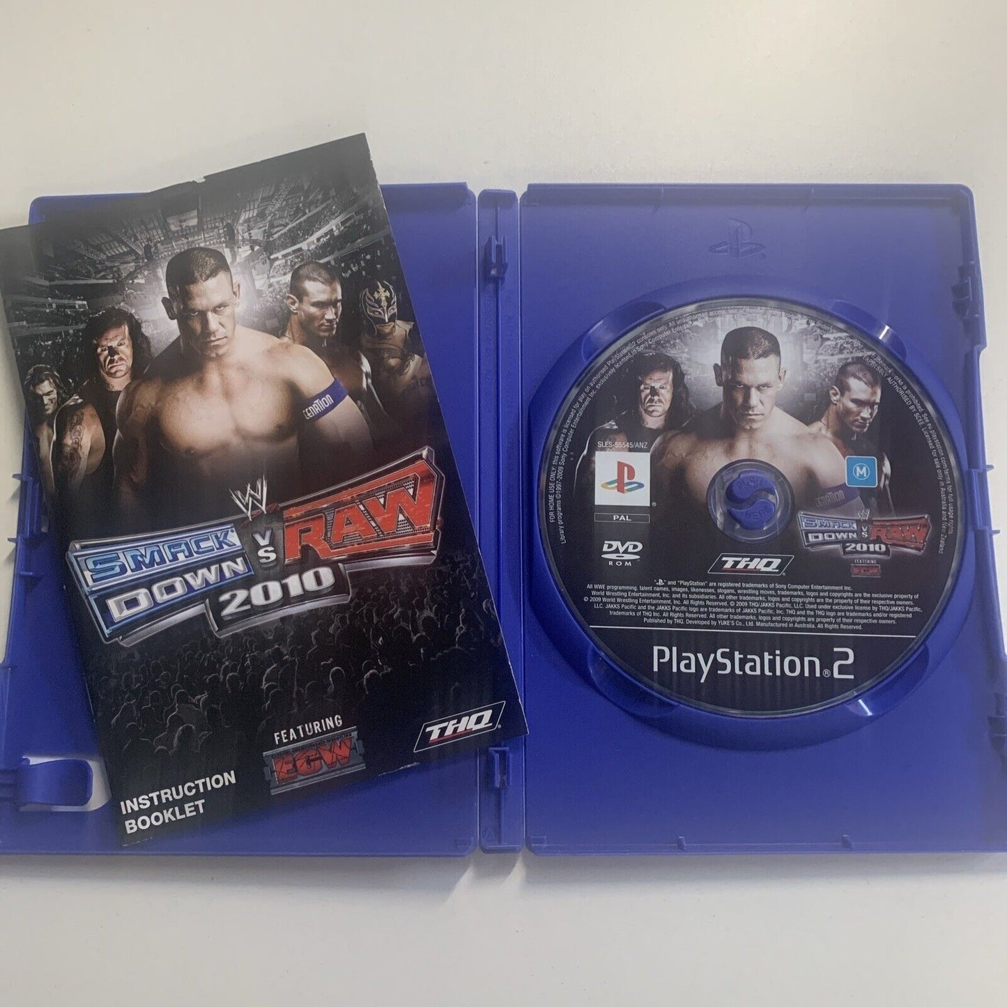 WWE Smackdown vs Raw 2010 PlayStation 2 PS2 Game