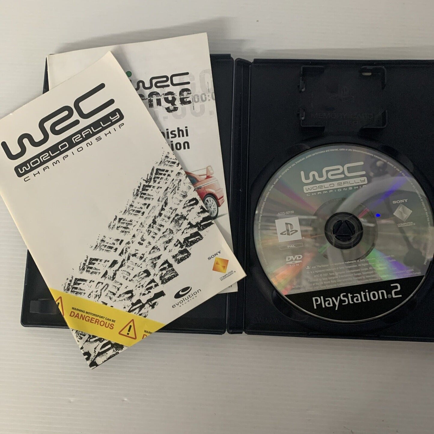 WRC World Rally Championship PlayStation 2 PS2 Game