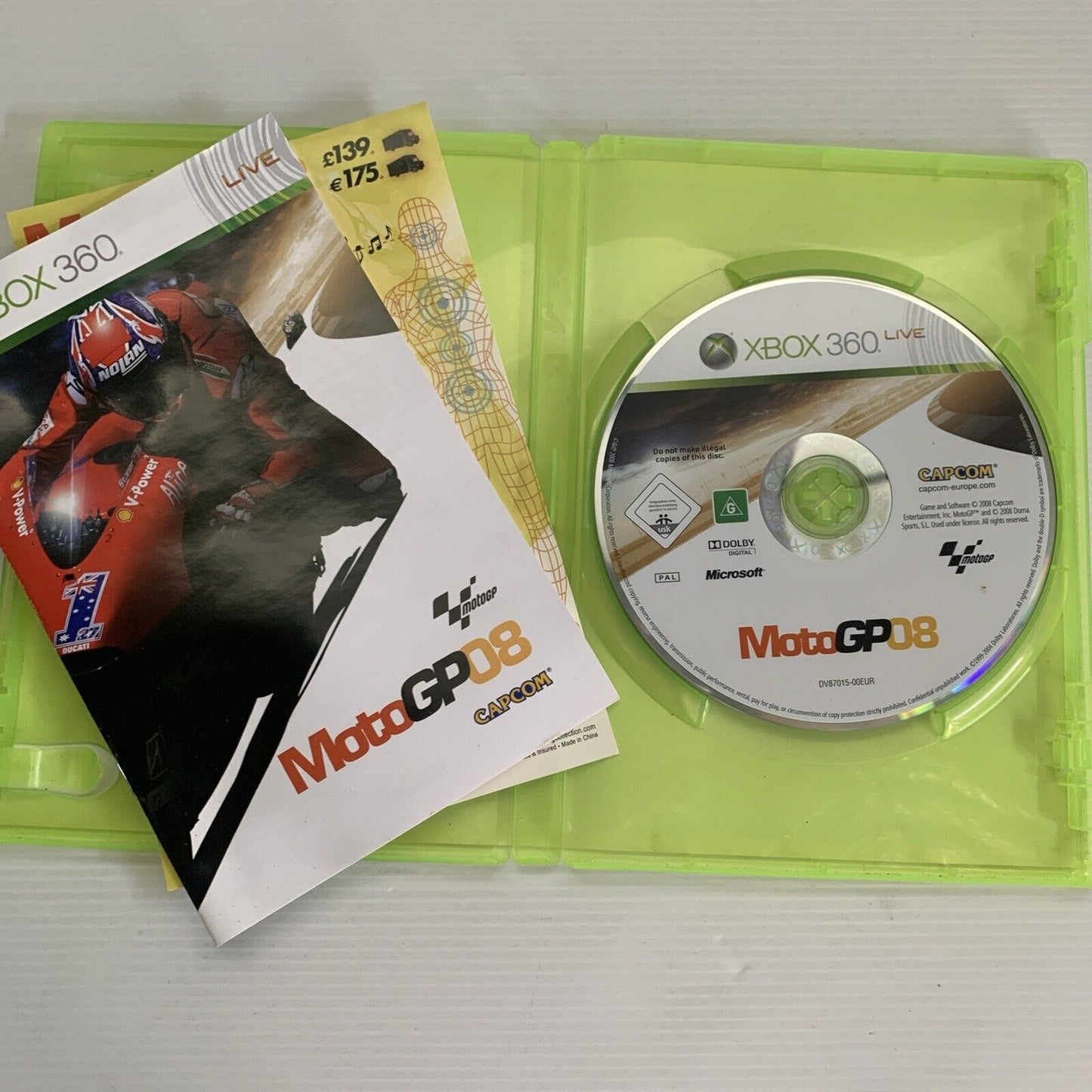 MotoGP 08 Xbox 360 Game