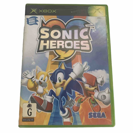 Sonic Heroes Xbox Original Game PAL