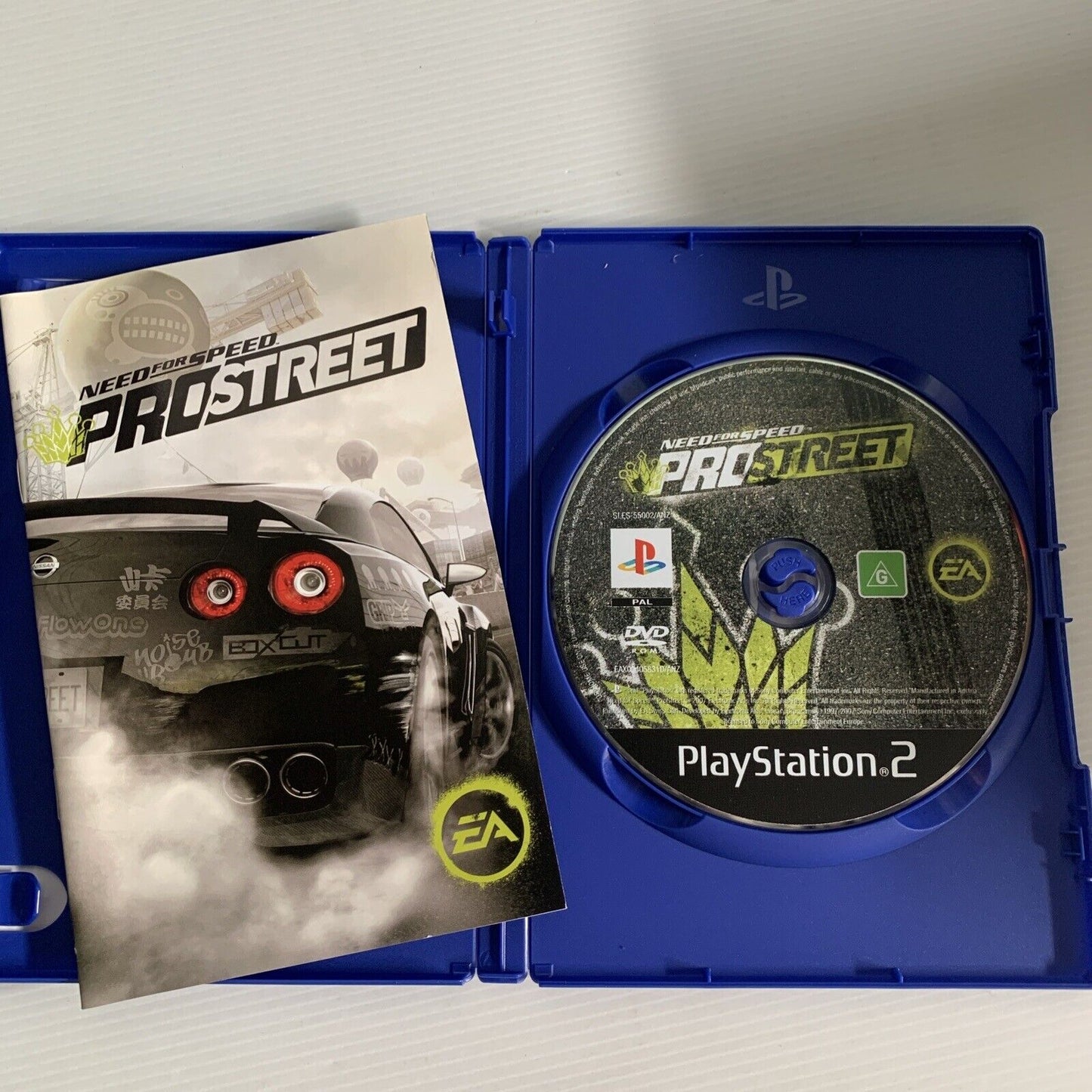 Need for Speed Pro Street PlayStation 2 PS2 Game