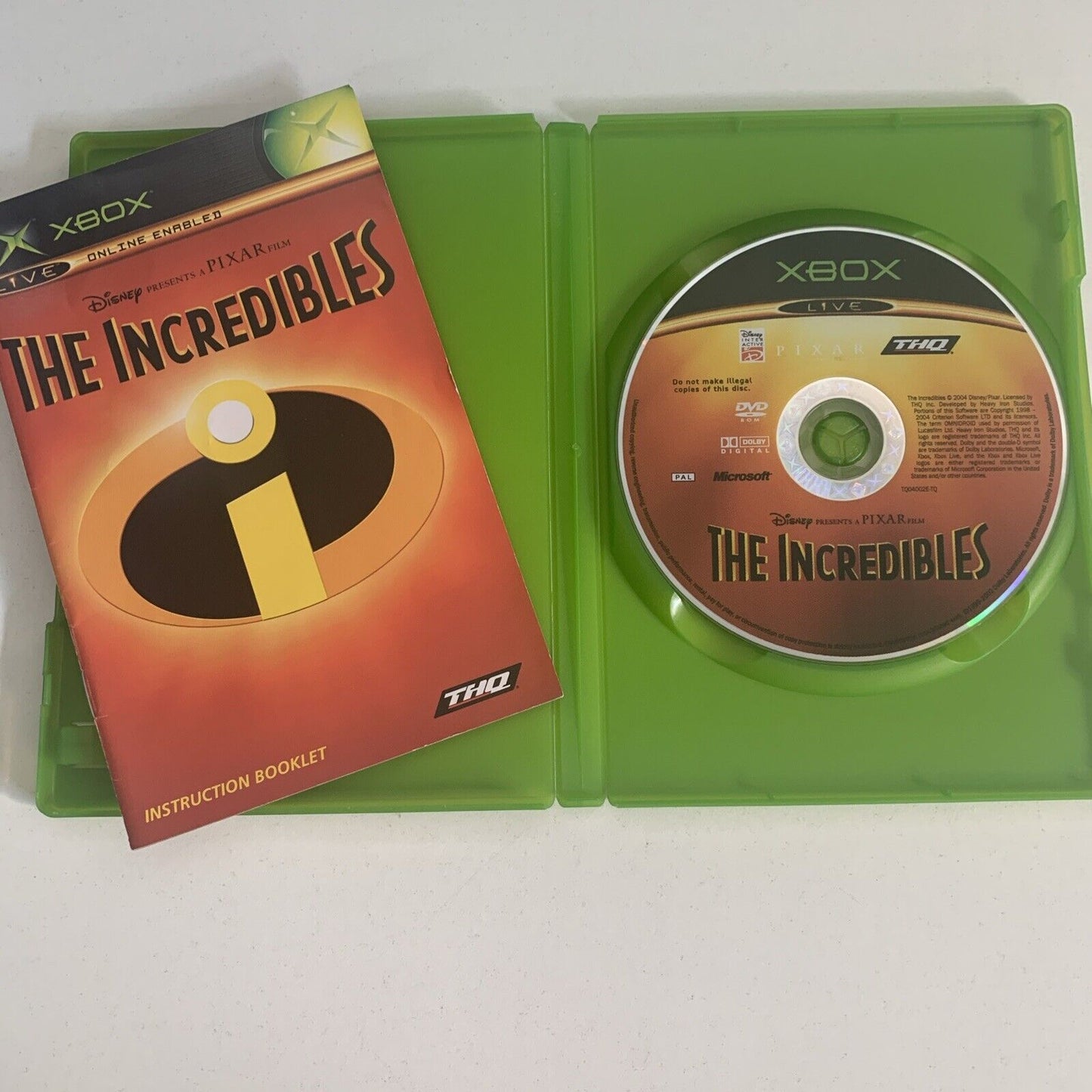 The Incredibles Xbox Original Game
