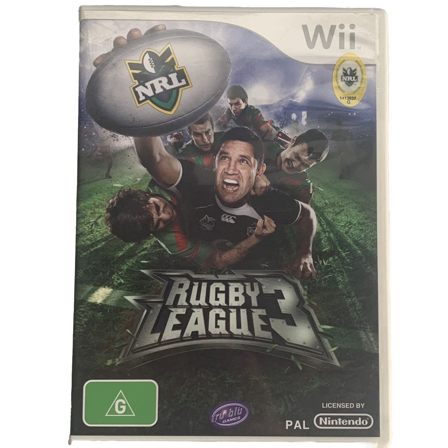 Rugby League 3 NRL Wii Game