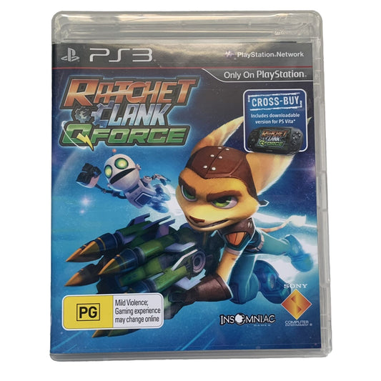 Ratchet & Clank Qforce Playstation 3 PS3 Game