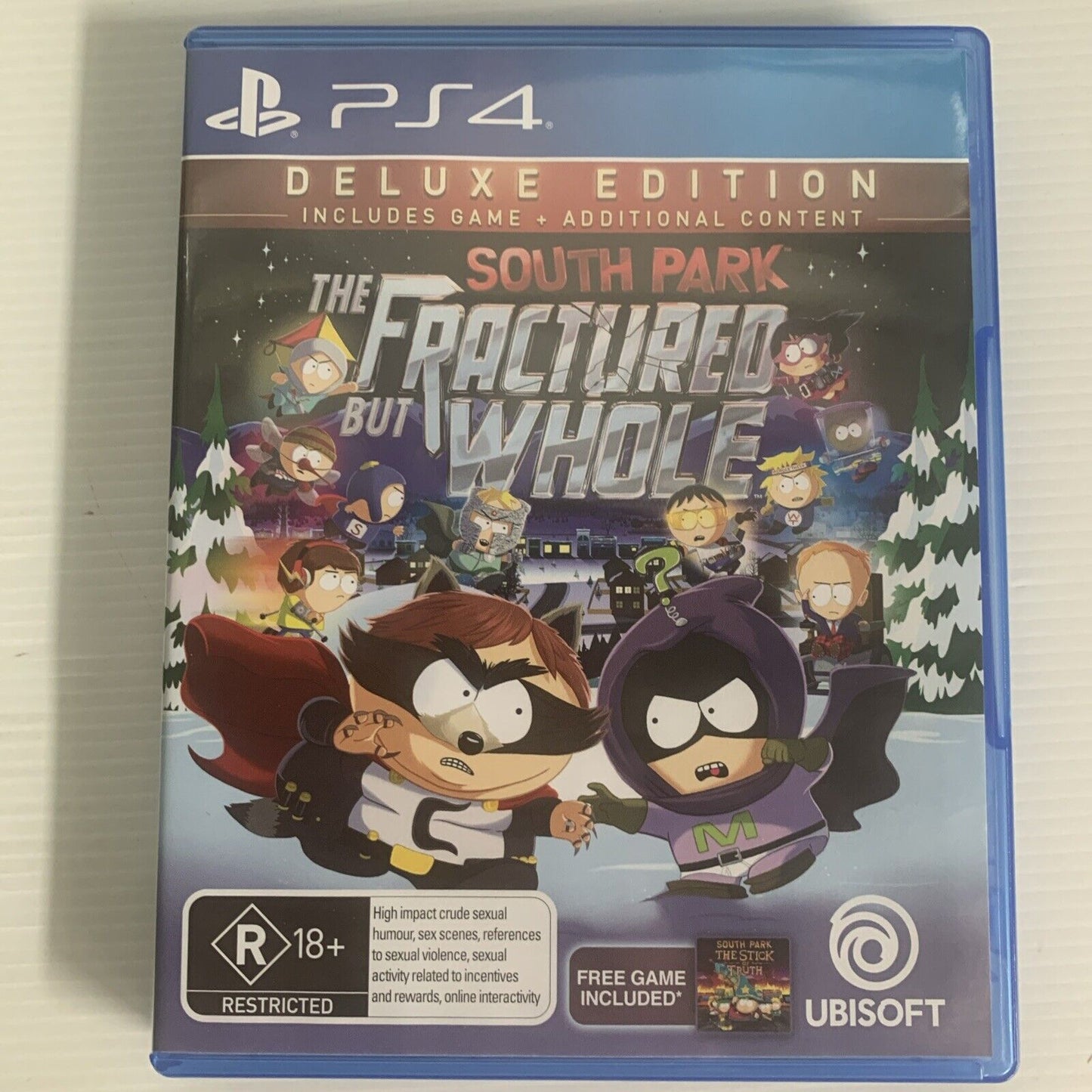 South Park The Fractured But Whole DELUXE EDITION PlayStation 4 PS4 Game
