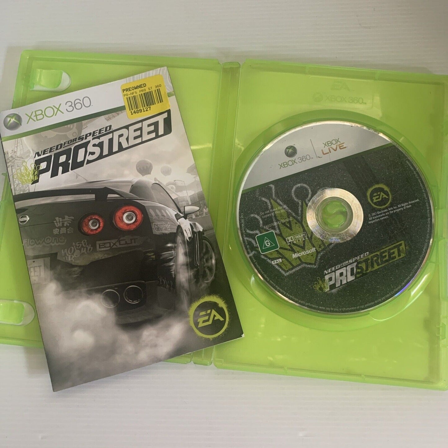 Need For Speed Pro Street Xbox 360 Game