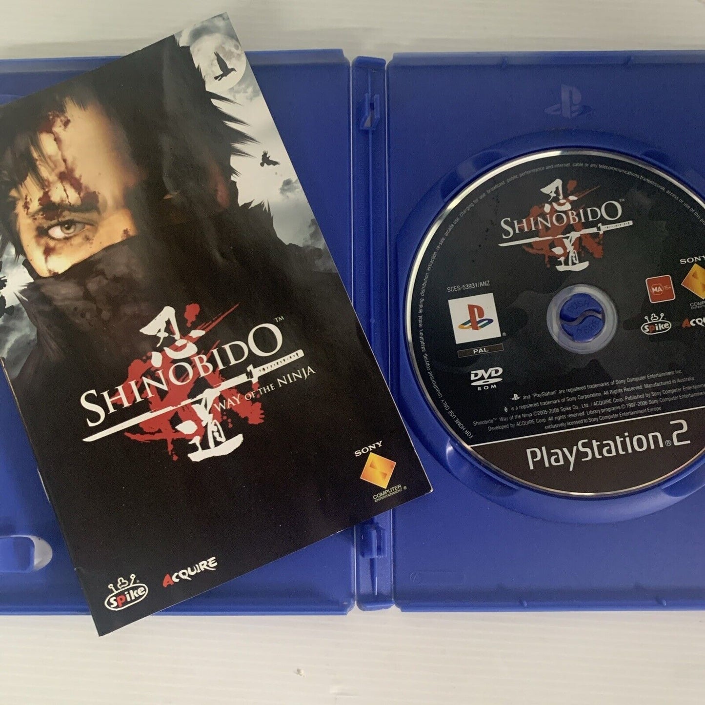 Shinobido Way of the Ninja PlayStation 2 PS2 Game