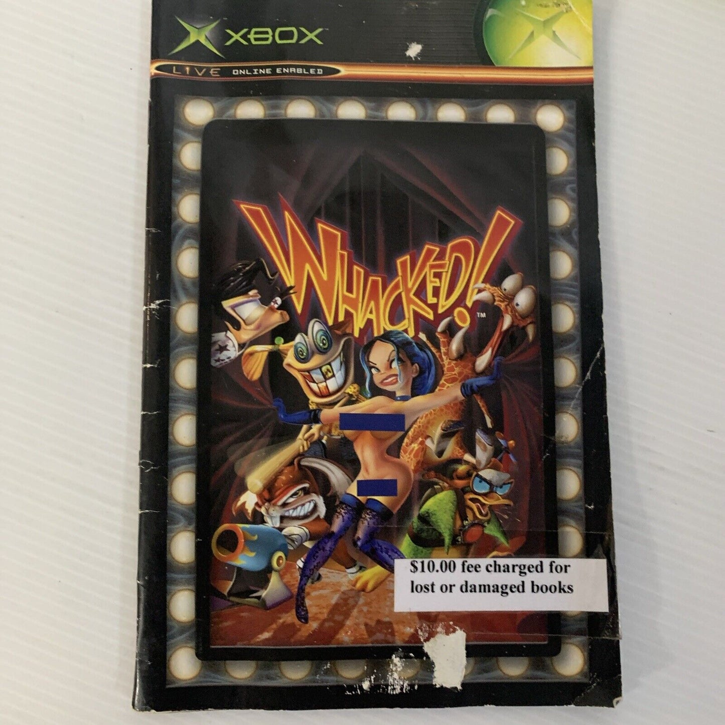 Whacked! Xbox Original Game