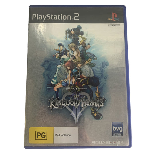 Kingdom Of Hearts II 2 PlayStation PS2 Game Black Label
