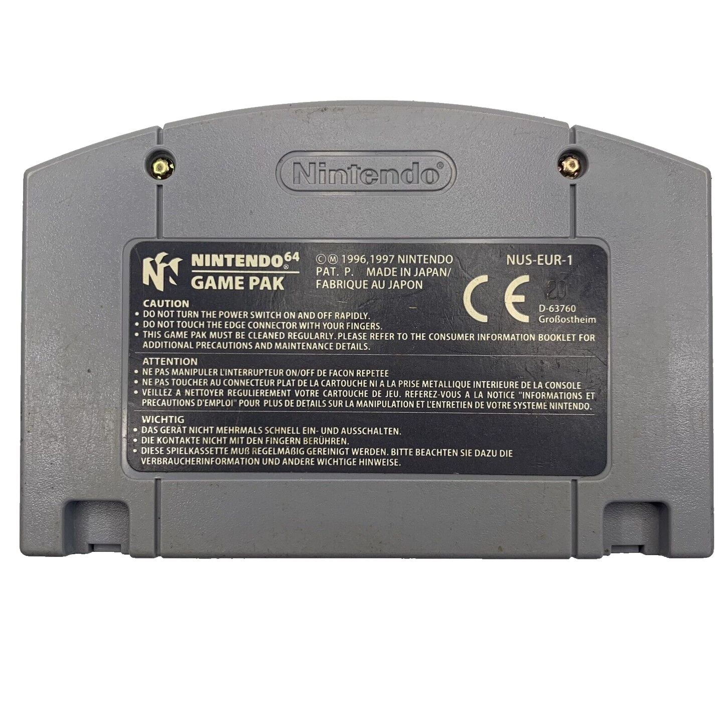 Top Gear Overdrive Nintendo 64 N64