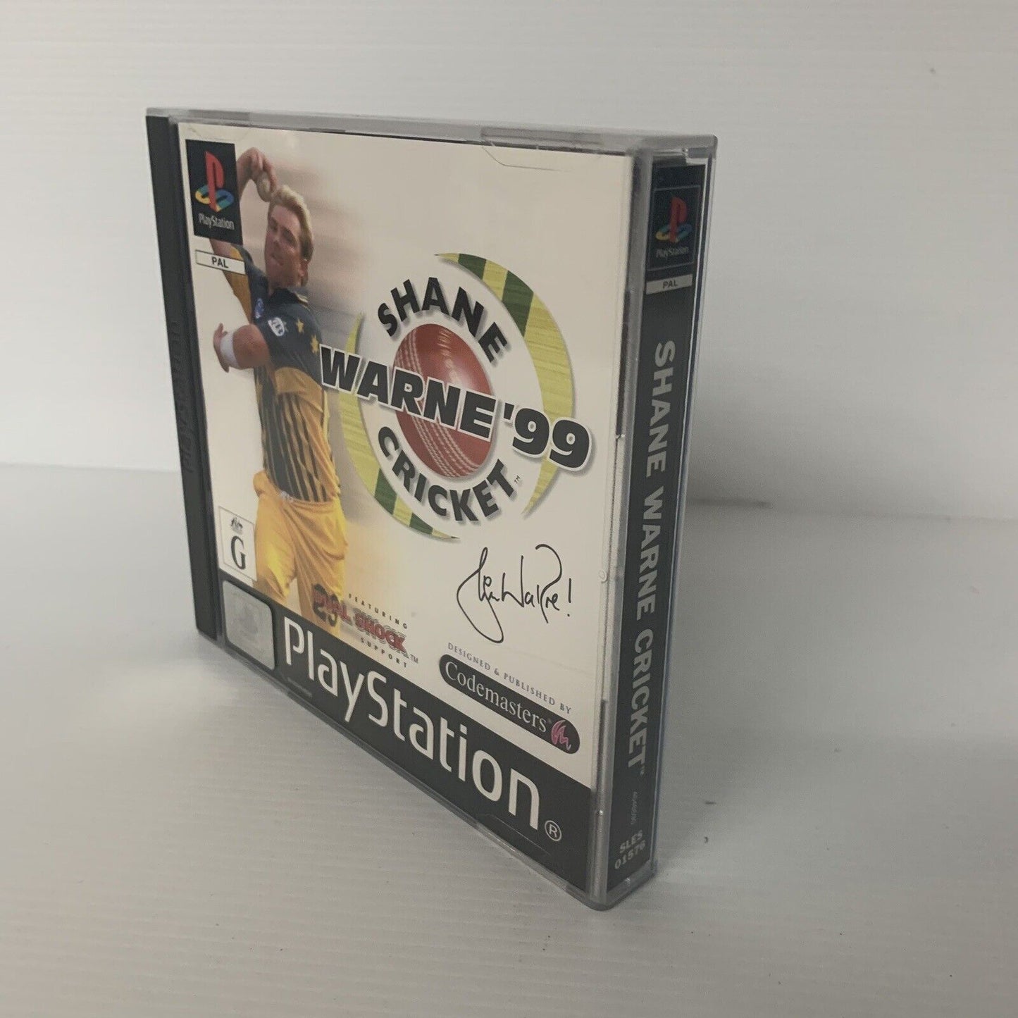 Shane Warne Cricket 99 Game PlayStation 1 PS1