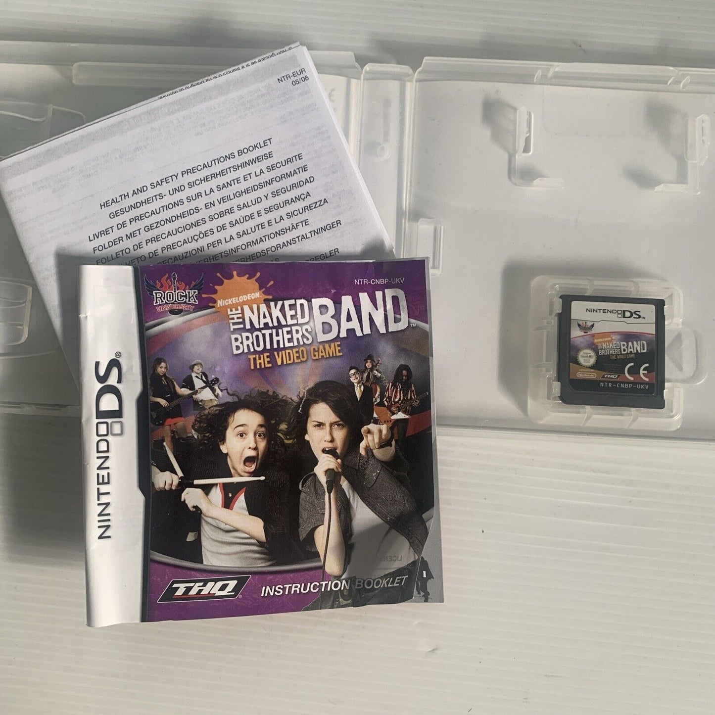 The Naked Brothers Band The Video Game Nintendo DS