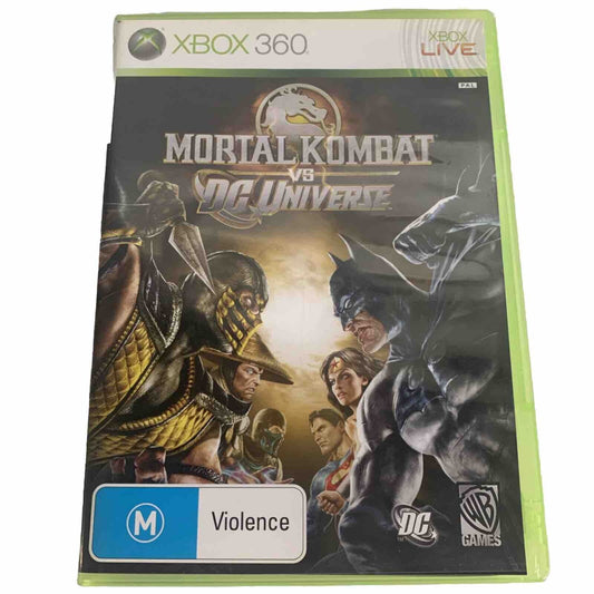 Mortal Kombat vs DC Universe Xbox 360 Game