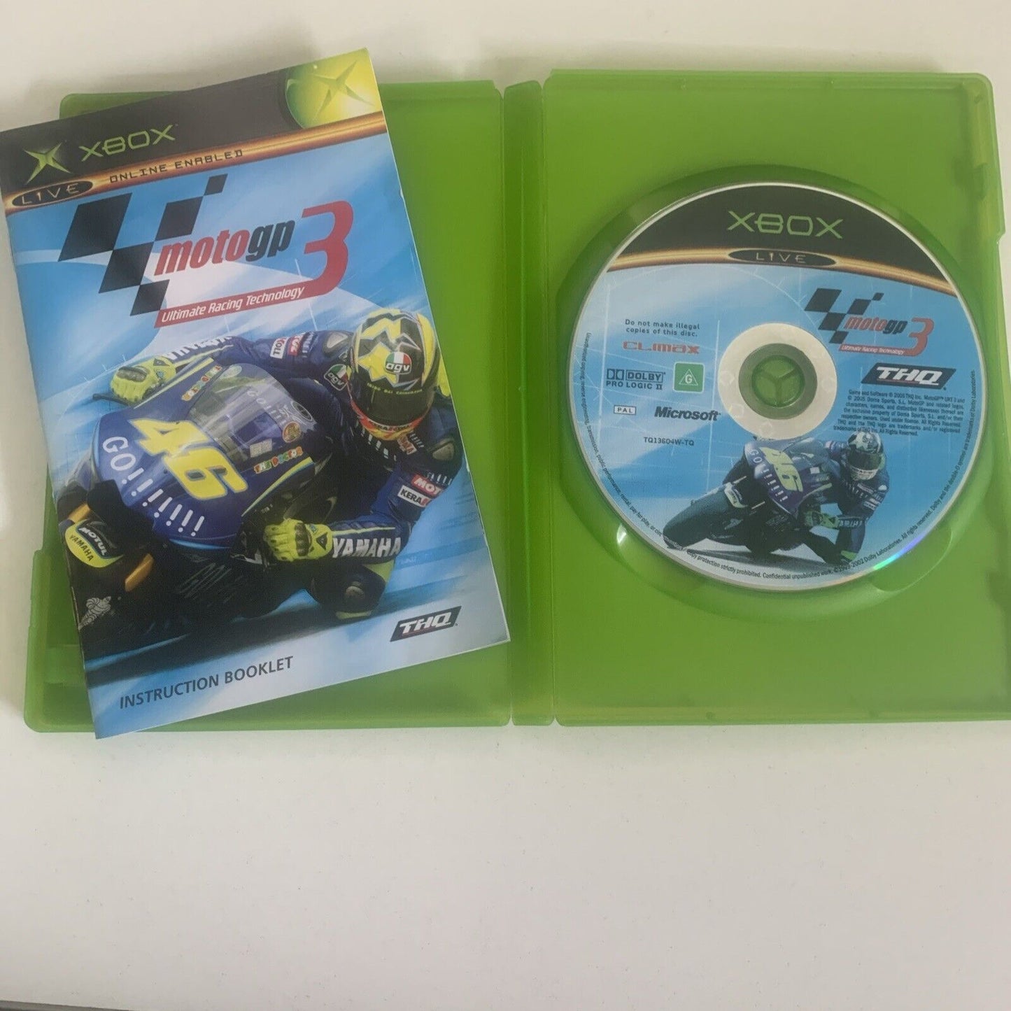 MOTO GP 3 Xbox Original Game