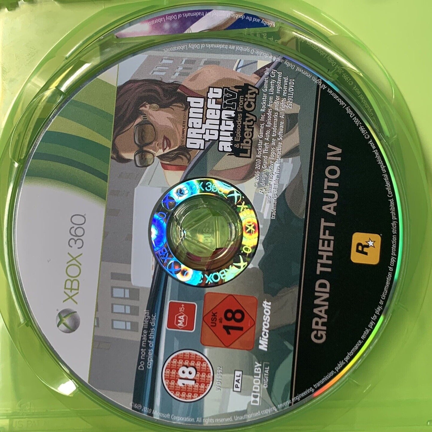 Grand Theft Auto IV 4 & Episodes From Liberty City Xbox 360 Game