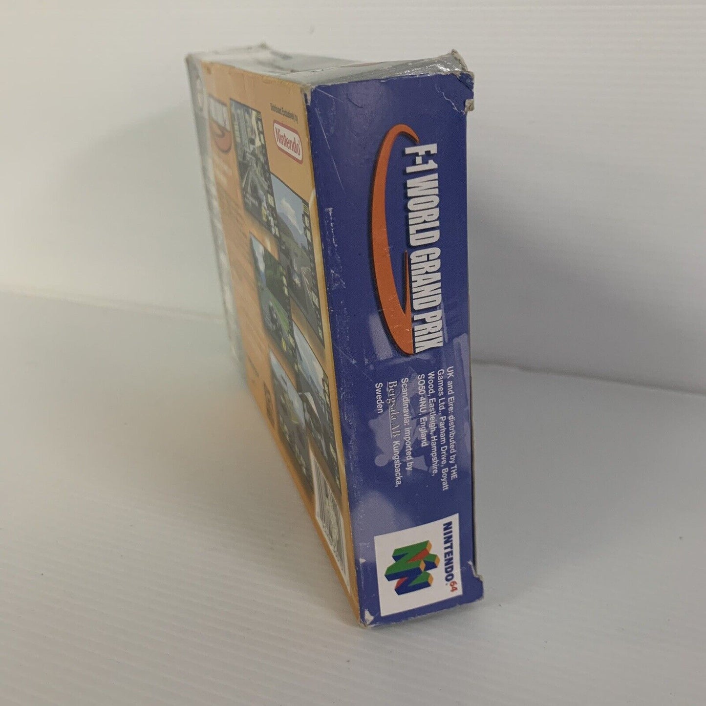 F-1 World Grand Prix Game Nintendo 64 N64 CIB Complete In Box