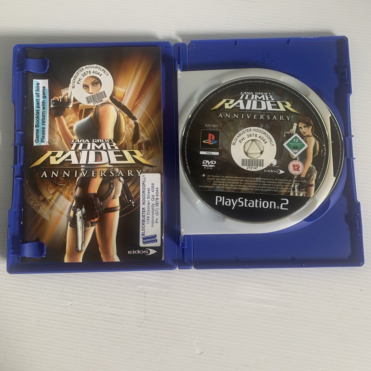 Lara Croft Tomb Raider Anniversary Collectors Edition PlayStation 2 PS2 Game