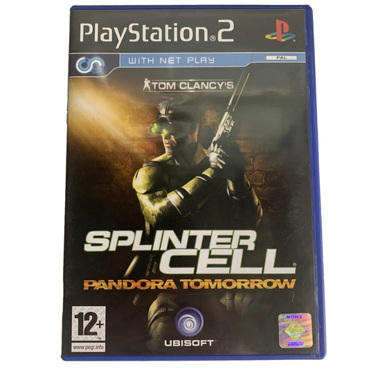 Tom Clancy's Splinter Cell Pandora Tomorrow PlayStation PS2 Game