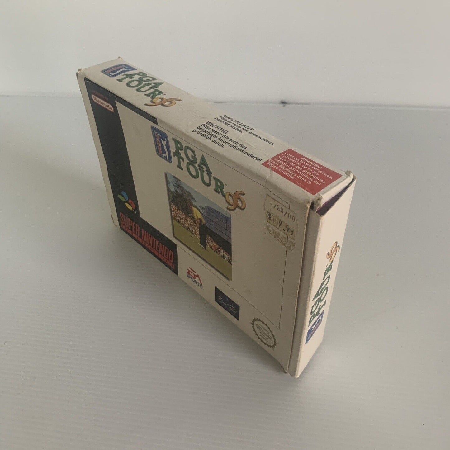 PGA Tour 96 Nintendo SNES CIB